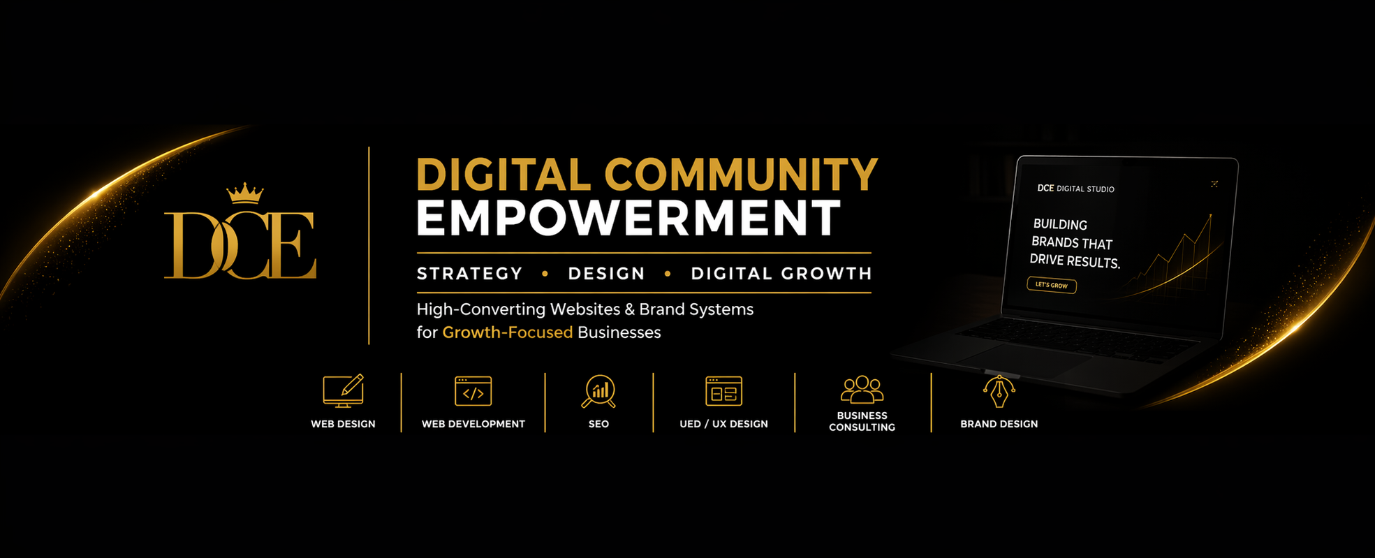 DCE Digital Studio premium brand presentation